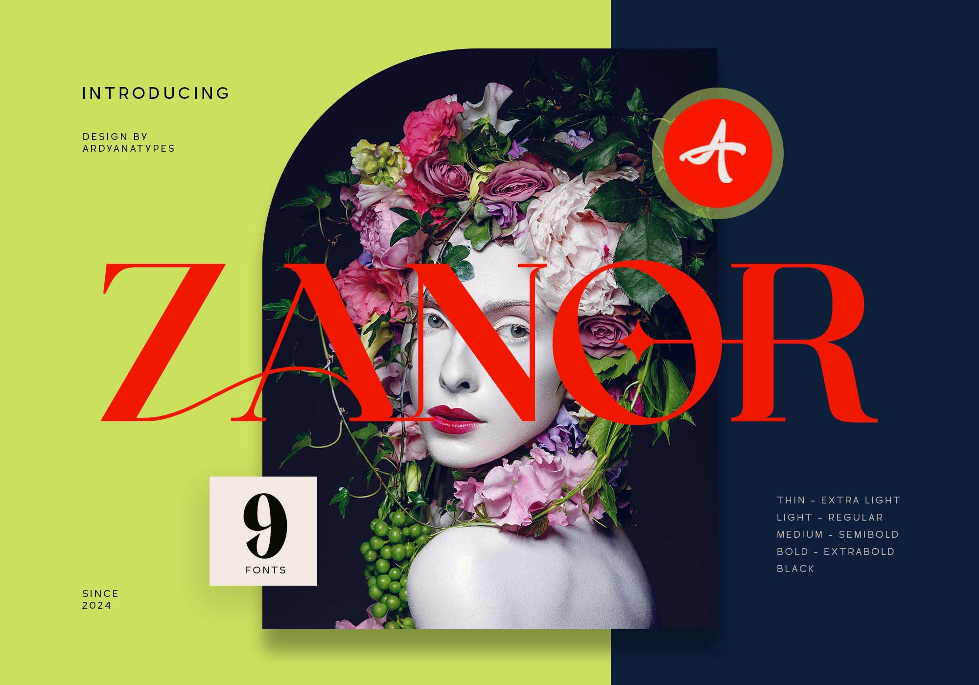 Zanor - Elegant Serif Font